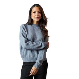 Principles Womens/Ladies High-Neck Sweater / Gray